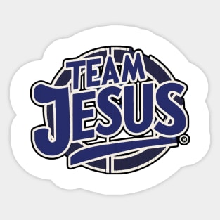 Team Jesus Baseball Jersey Logo Sticker